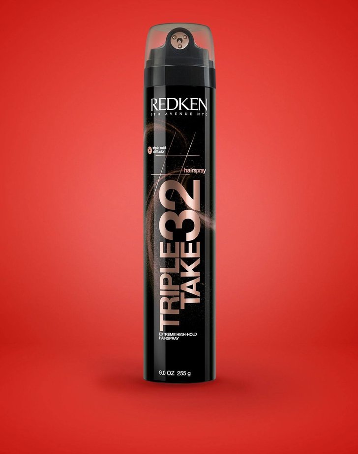Triple Take 32 Extreme High-Hold Hairspray Fra Redken